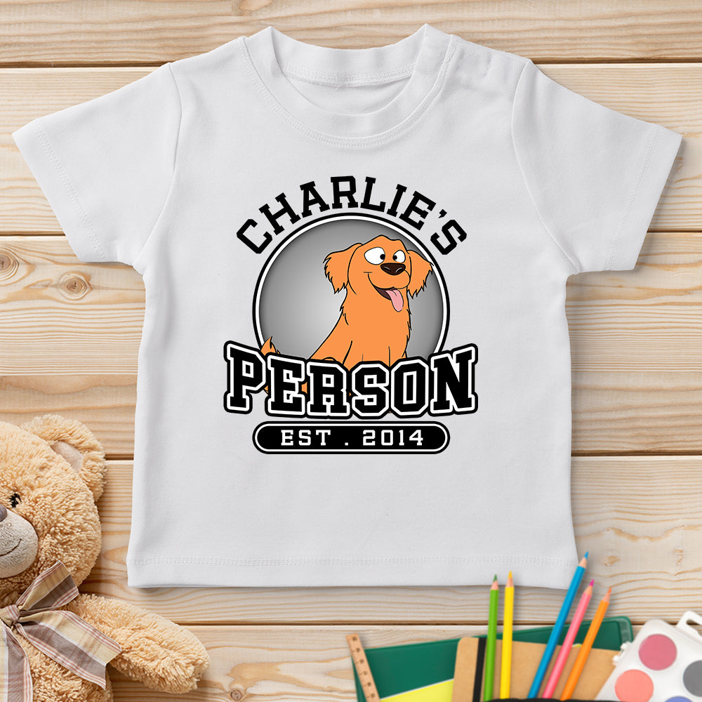 Personalized Custom Youth Dog Lover T-shirt