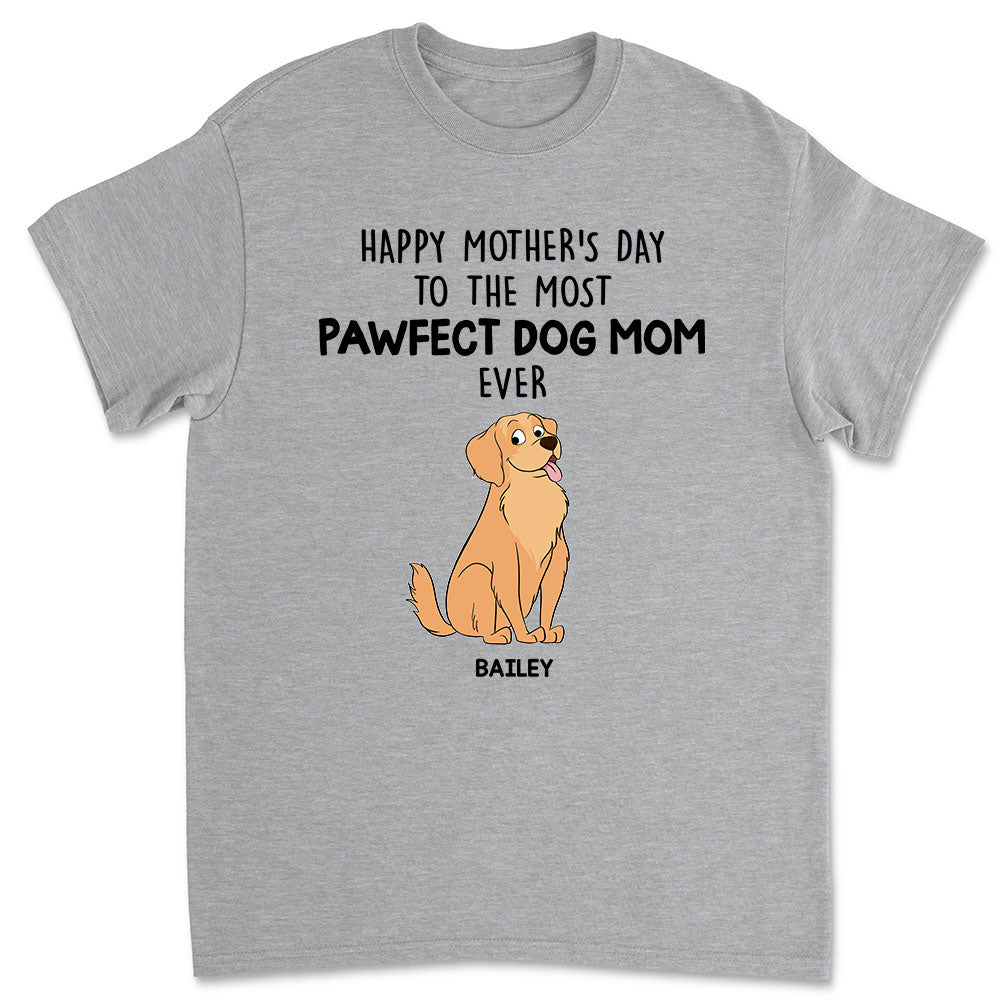 Pawfect Mom - Customizable Unisex Personalized T-shirt for Pet Lovers