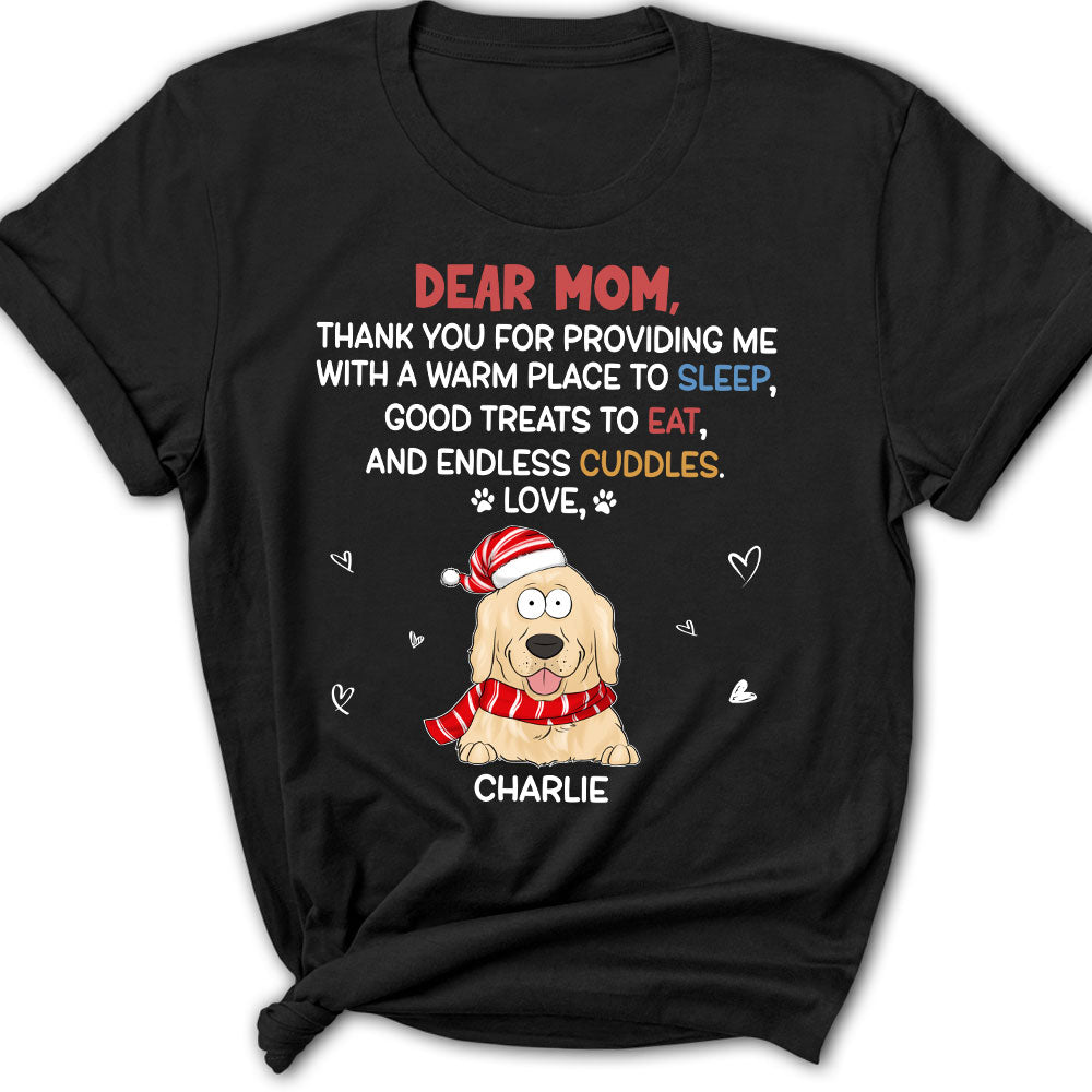 Customizable Personalized Women's Sleep and Eat T-shirt for Pet Lovers