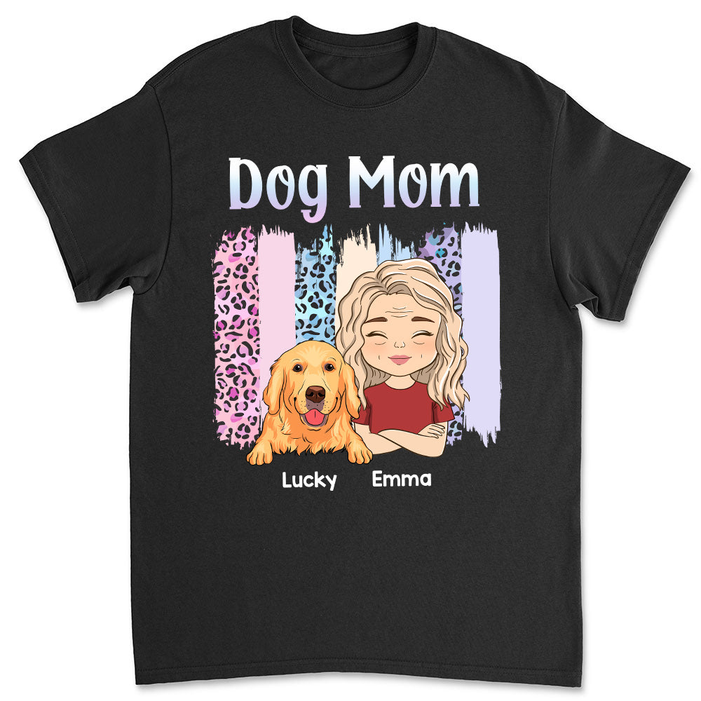 Customizable Unisex Dog Mom T-shirt - Personalized Gift for Pet Lovers