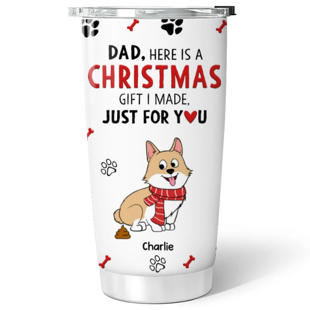 Personalized Custom Tumbler - The Perfect Little Gift for Dog Parents