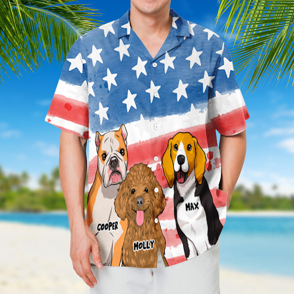 Top - Personalized Custom Hawaiian Shirt for Dog Dads