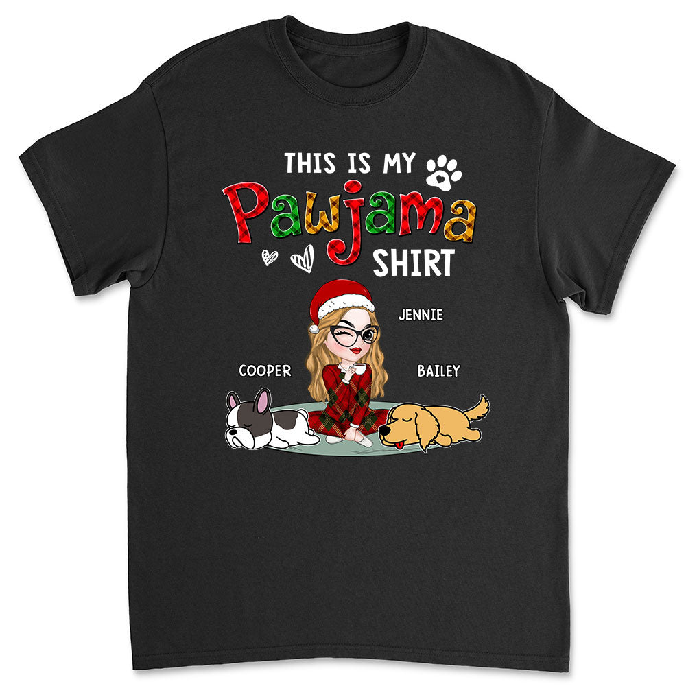 Pawjama Shirt Version 3 - Customizable Unisex Personalized T-Shirt for Pet Lovers