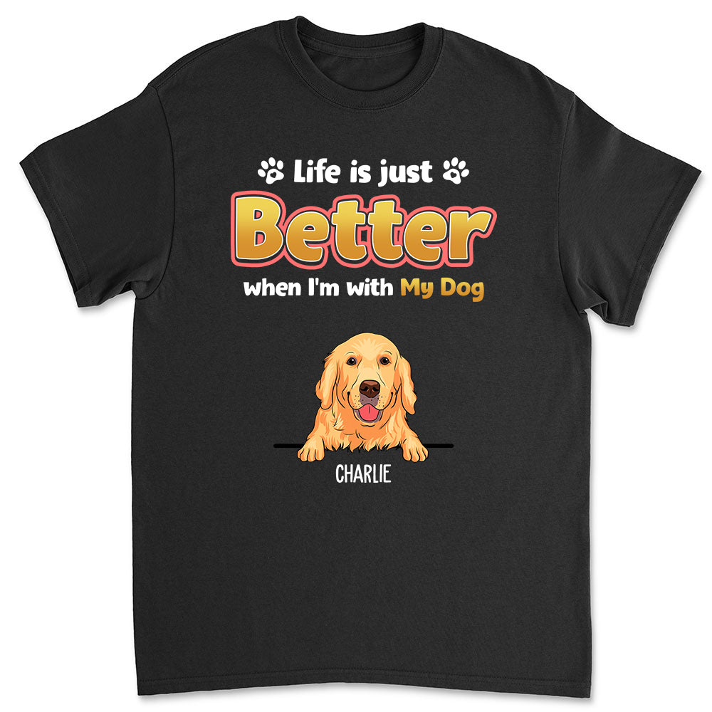 Top - Personalized Custom Unisex T - shirt for Pet Lovers