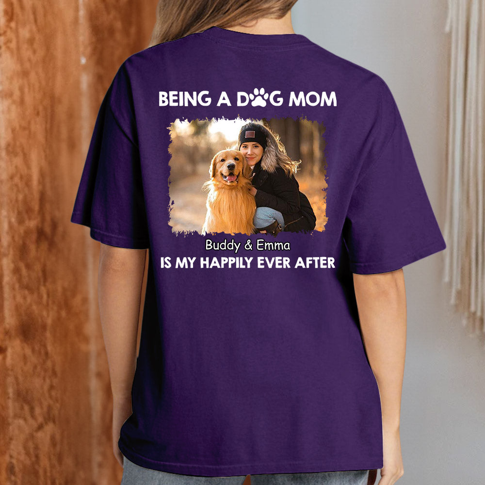 Happy Together Personalized Unisex Pet Lover's Photo T-shirt