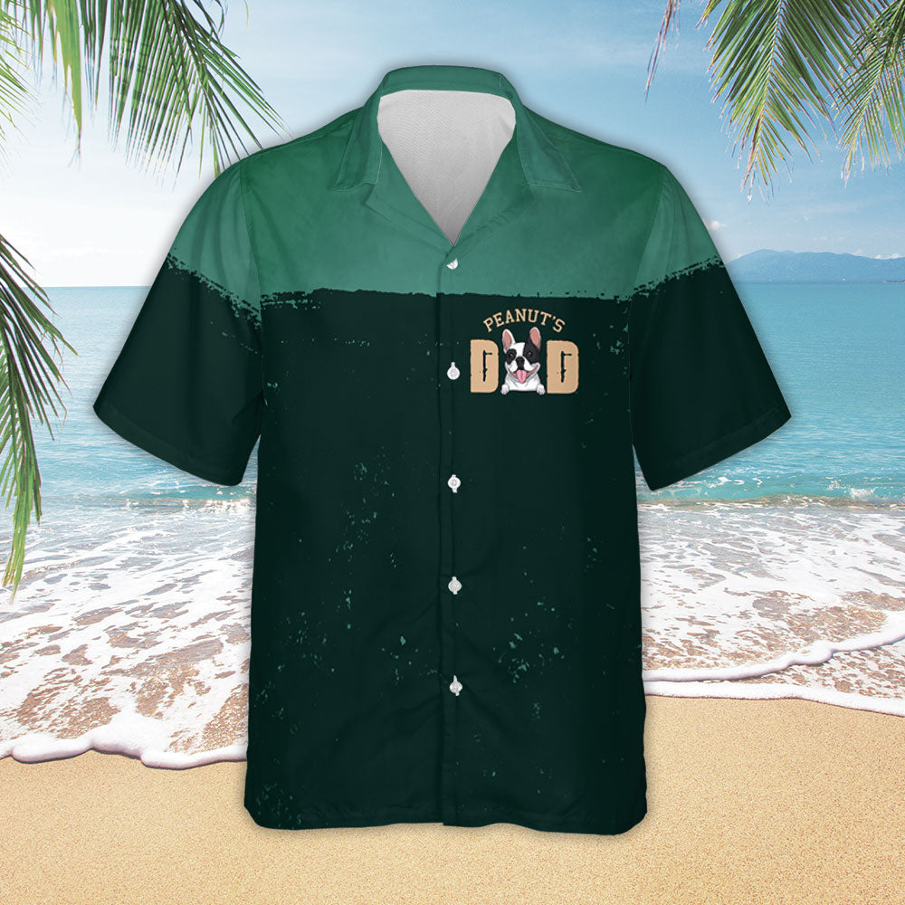 Customizable Dog Dad Hawaiian Shirt - Personalized for Pet Lovers