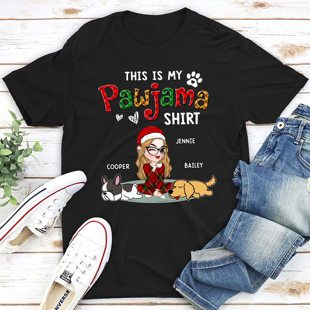 Pawjama Shirt Version 3 - Customizable Unisex Personalized T-Shirt for Pet Lovers