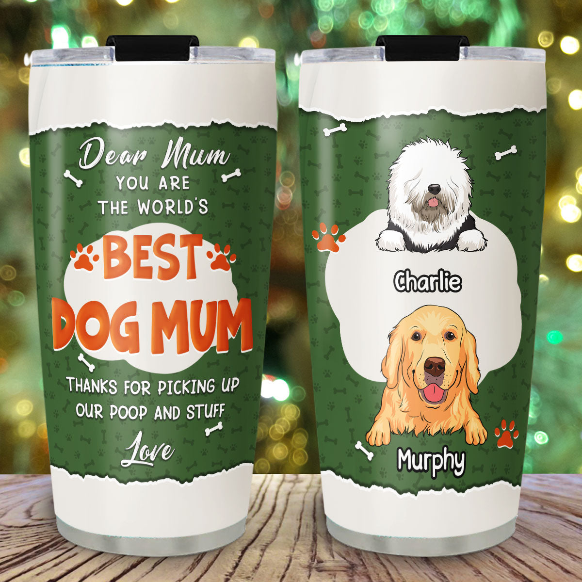 Personalized 'Thanks for Picking Up My Poo' Custom Tumbler - Ideal for All Occasions