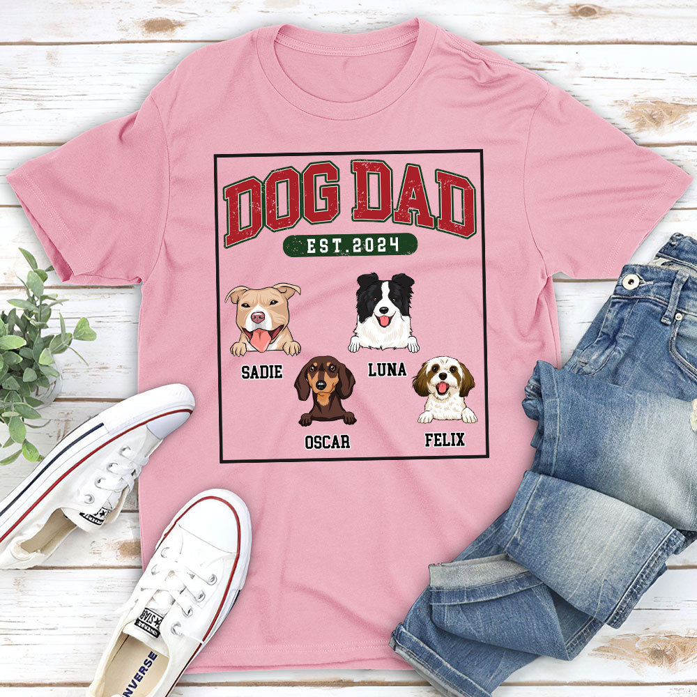 Personalized Unisex 'Love You Mom and Dad' T-shirt - Ideal Gift for Everyone