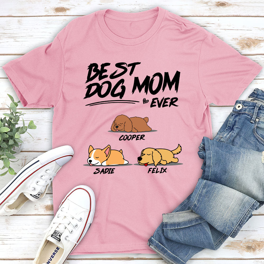 Personalized Custom Unisex 'My Best Dog Dad' T-shirt - Ideal Gift for Pet Lovers
