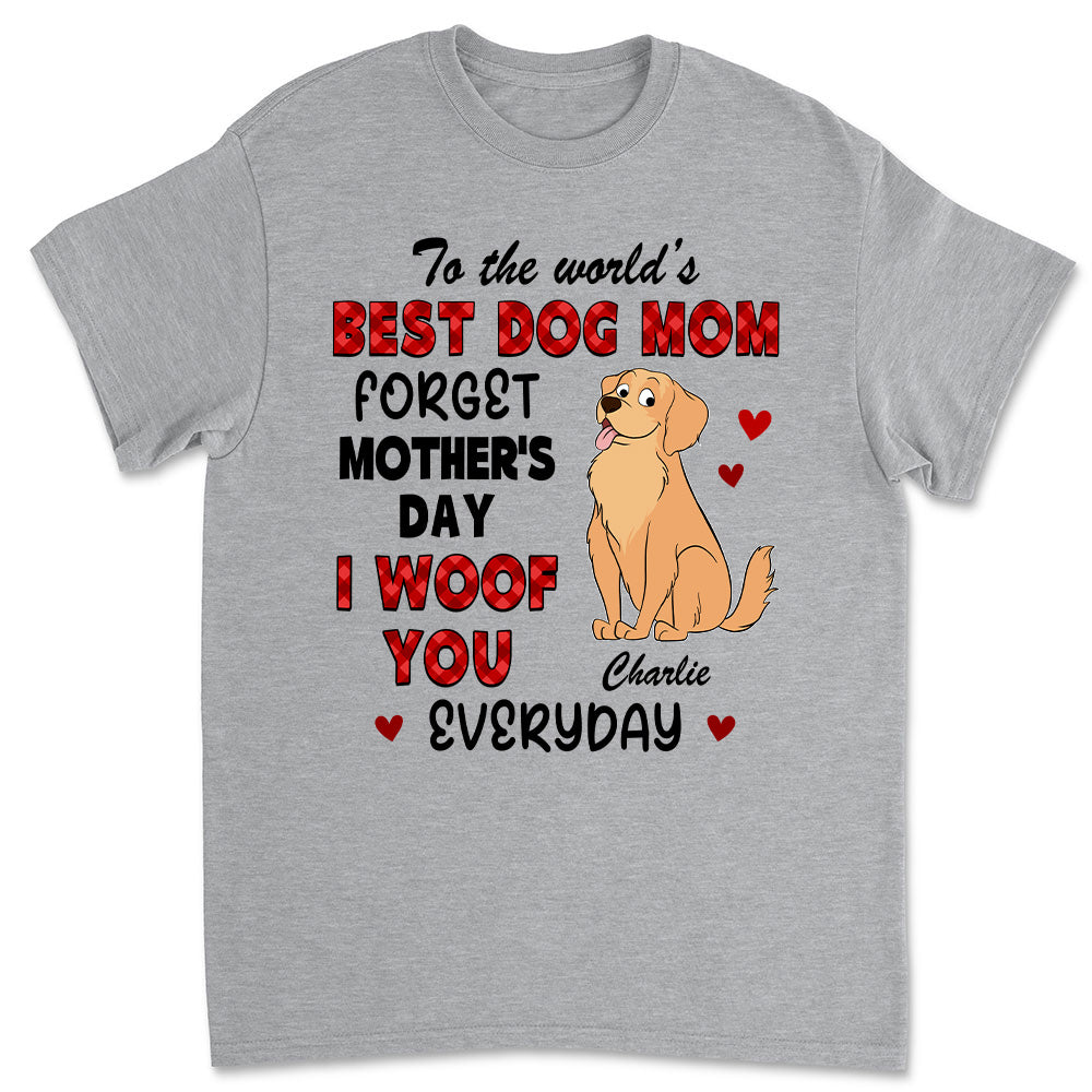 Forget That Day - Customizable Unisex Personalized Pet Lover T-shirt
