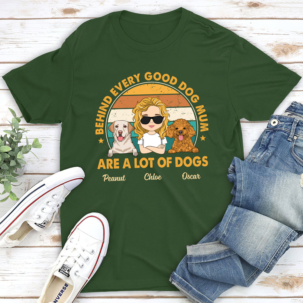 Amazing Personalized Retro Unisex T-shirt for Moms and Pet Lovers