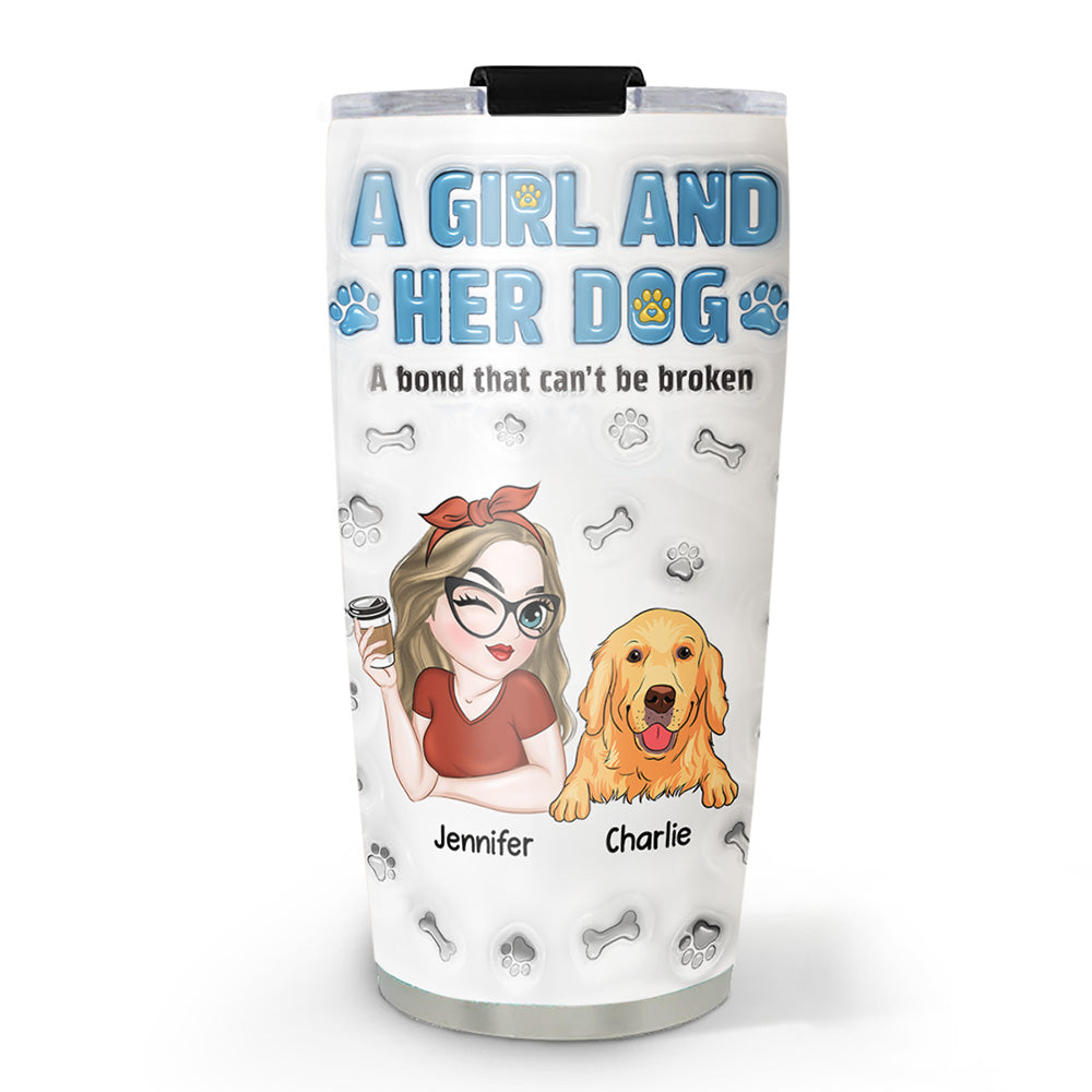 Unbreakable Bond - Personalized 3D Inflated Effect Stainless Steel Tumbler