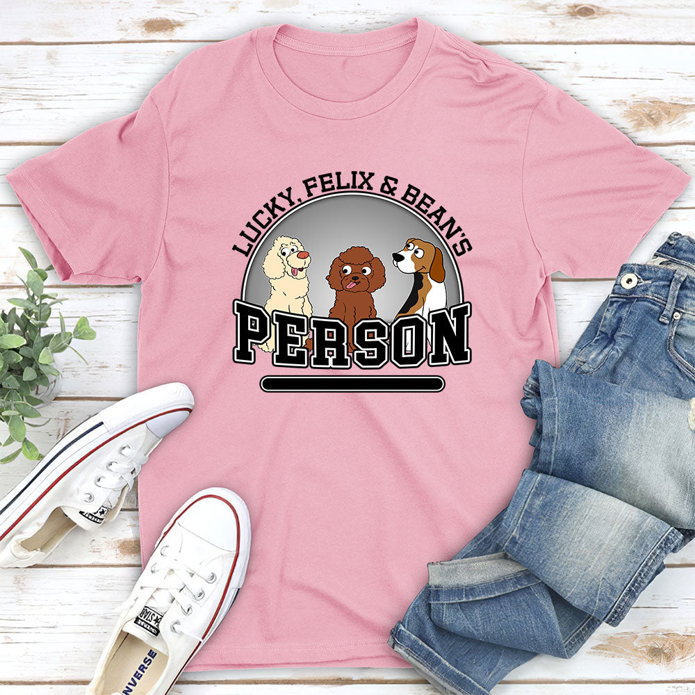 Personalized Custom Unisex Dog Lover T-shirt