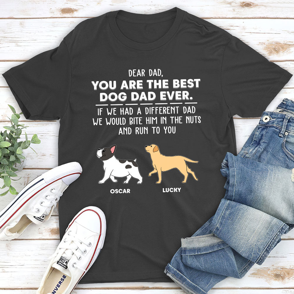 Personalized 'I Would Bite Him' Unisex T - shirt for Pet Lovers