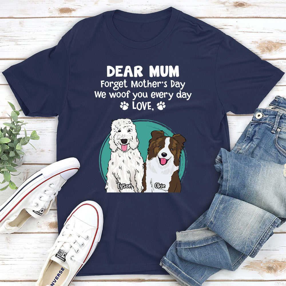 Personalized Unisex 'Love You Everyday' Pet Lover T-shirt