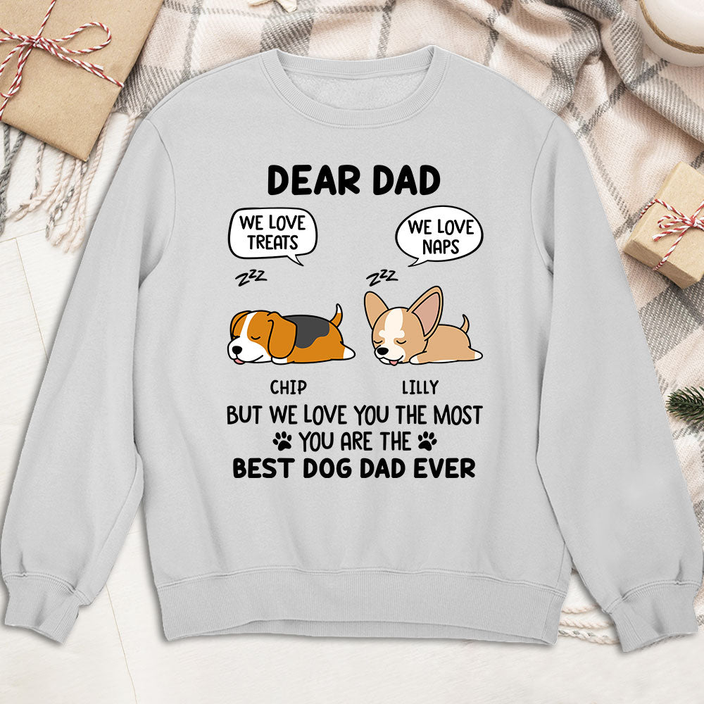 You Are The Best To Me 2 - Customizable Personalized Sweatshirt for Pet Lovers