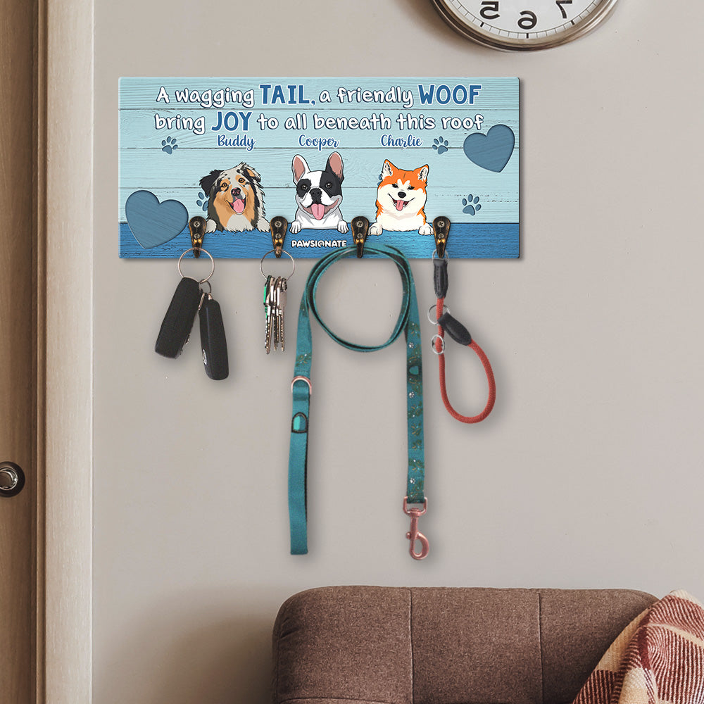 Personalized Custom Wooden Key Holder - Spread Joy for Every Occasion