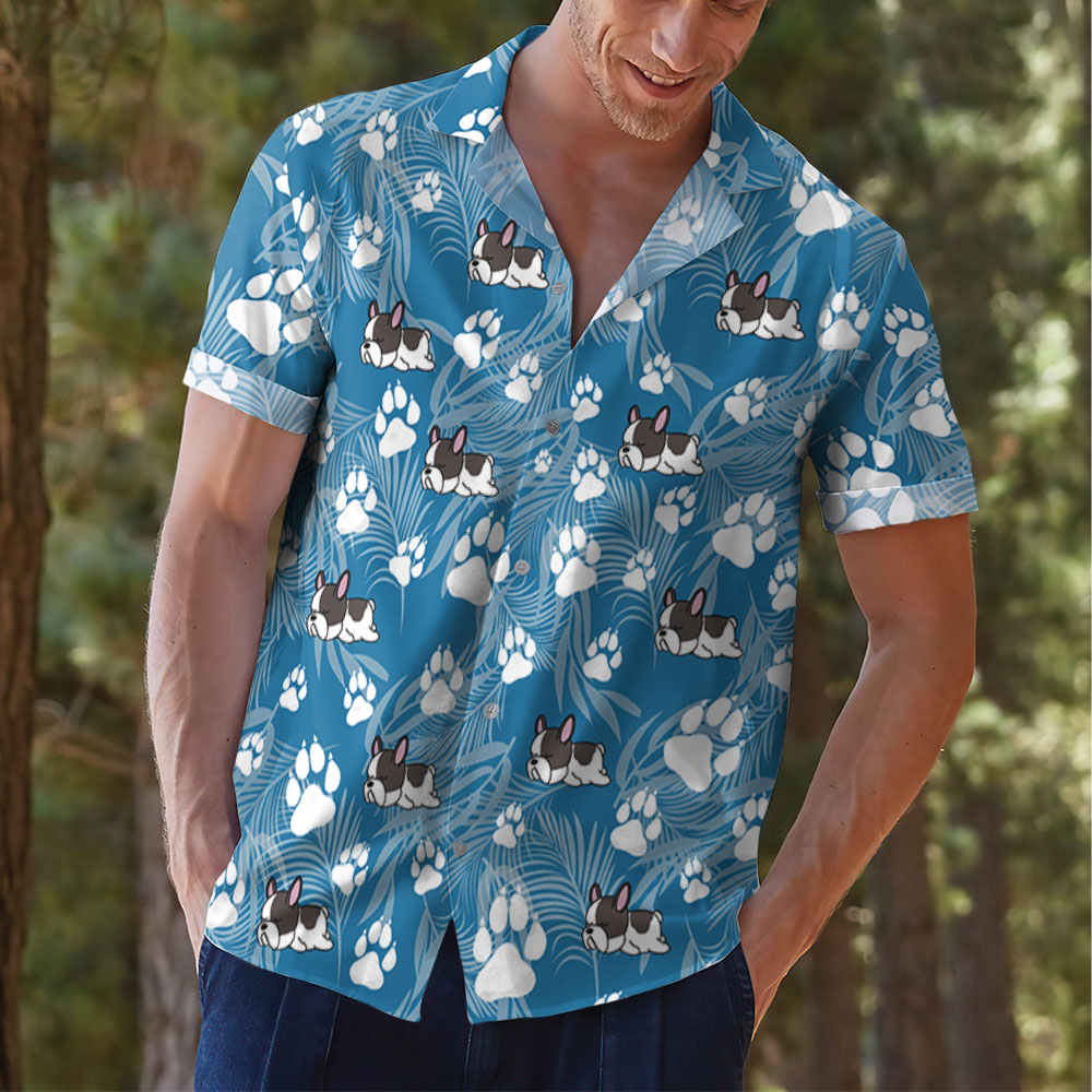 Colorful Paws - Exclusive Personalized Custom Hawaiian Shirt for Pet Lovers