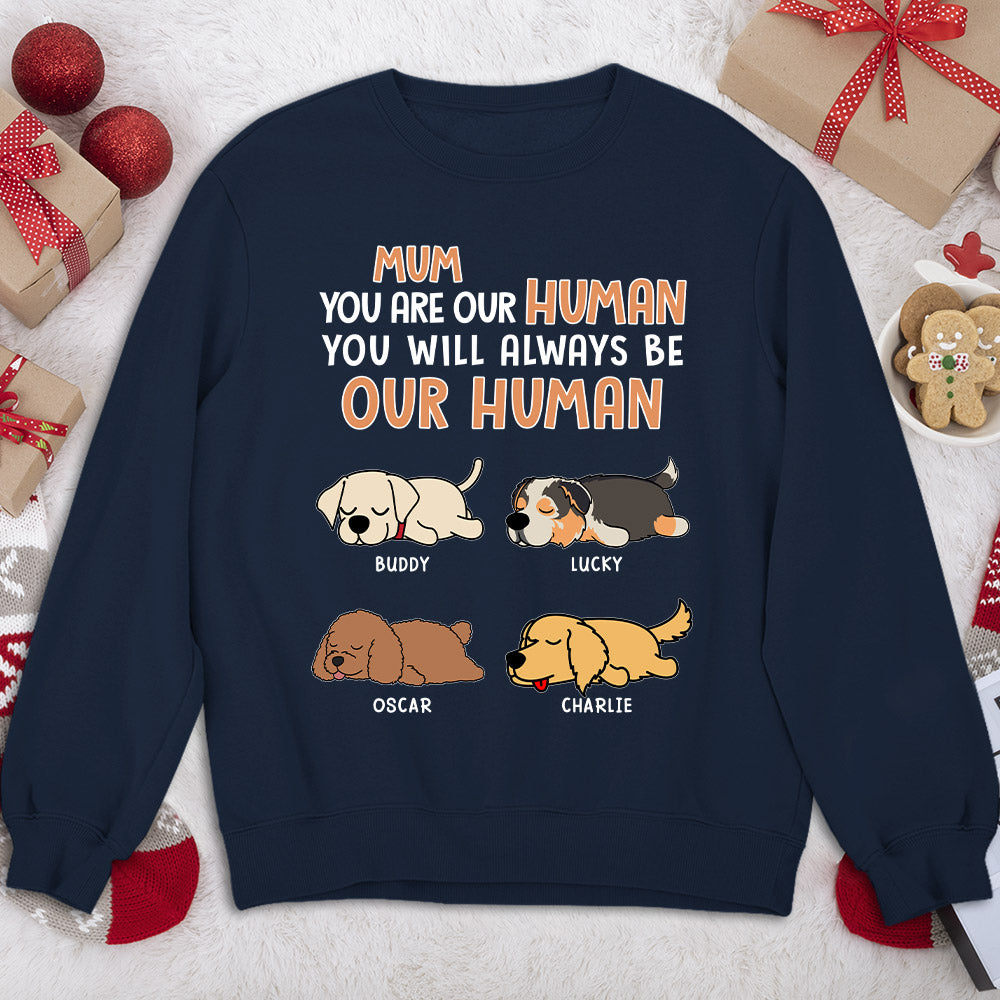 Be My Human - One-of-a-Kind Personalized Custom Sweatshirt for Pet Lovers