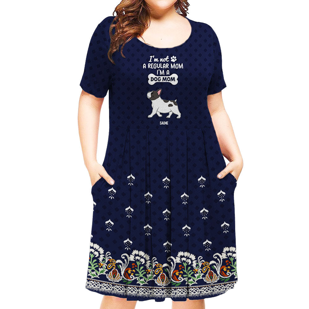 Personalized Custom Casual Dress for Dog Moms