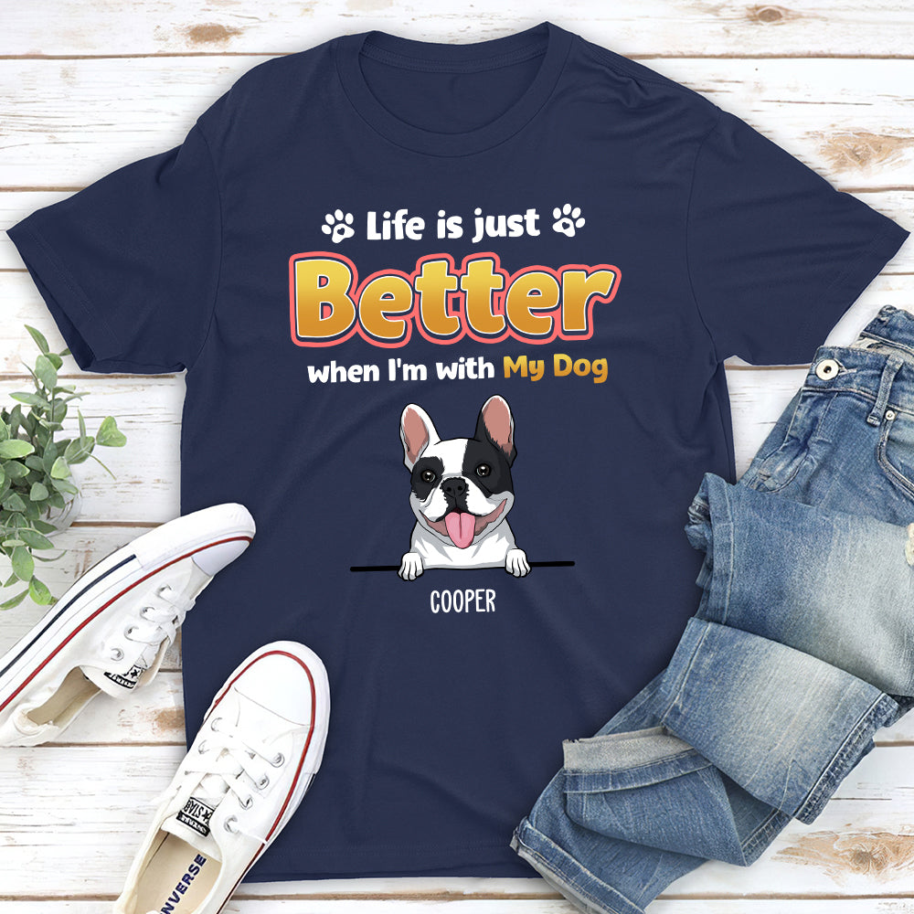 Top - Personalized Custom Unisex T - shirt for Pet Lovers