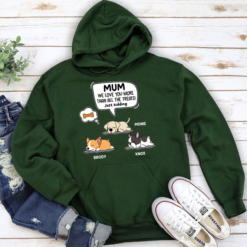 Just Kidding 2 - Customizable Personalized Hoodie for Pet Lovers