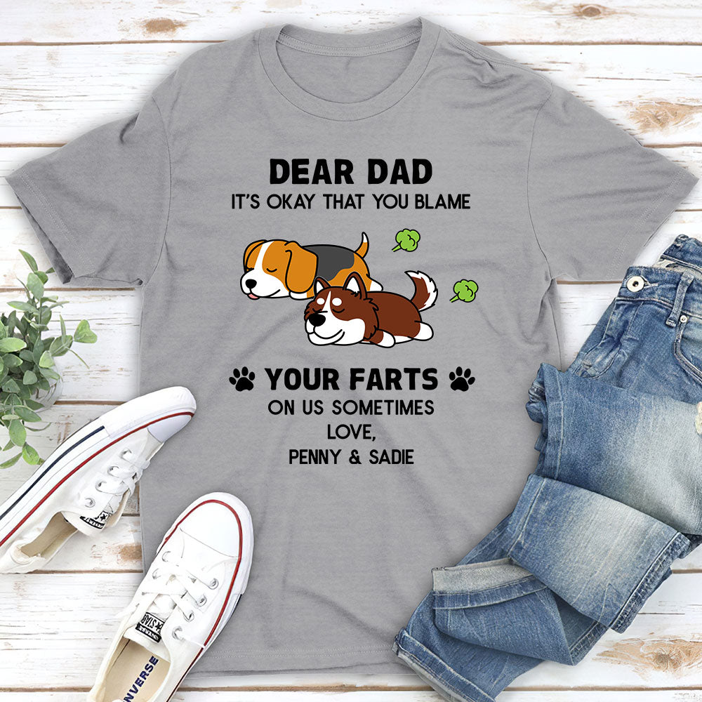 Blame On Dog - Customizable Unisex Personalized T - shirt for Pet Lovers