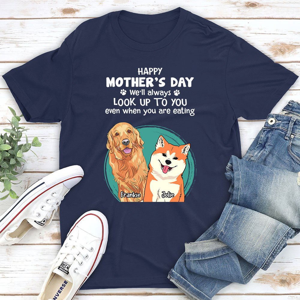 Always Looking Up - Customizable Unisex Pet Lover T-shirt