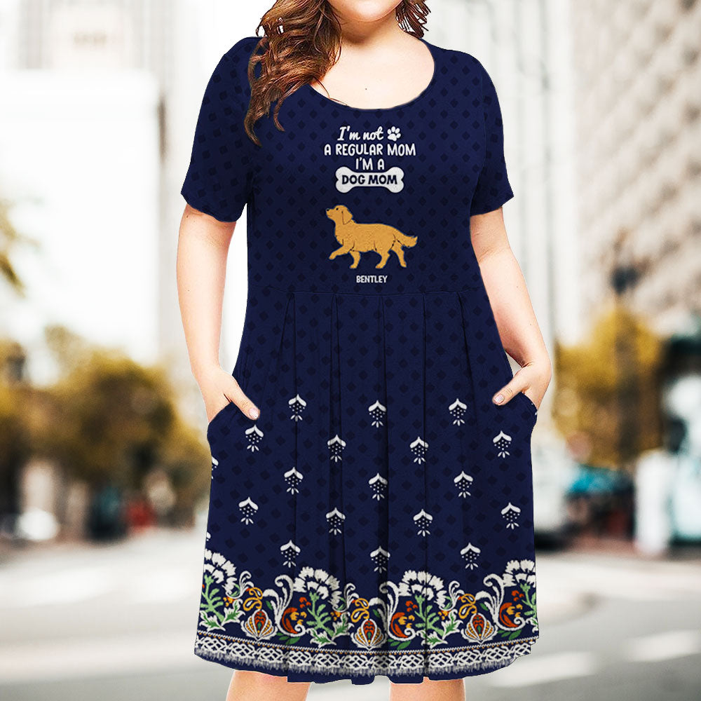 Personalized Custom Casual Dress for Dog Moms