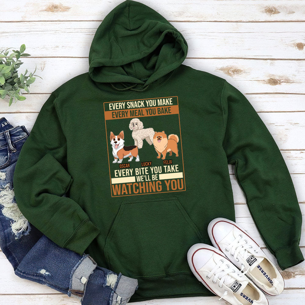 Personalized Custom Snack & Meal Hoodie for Pet Lovers