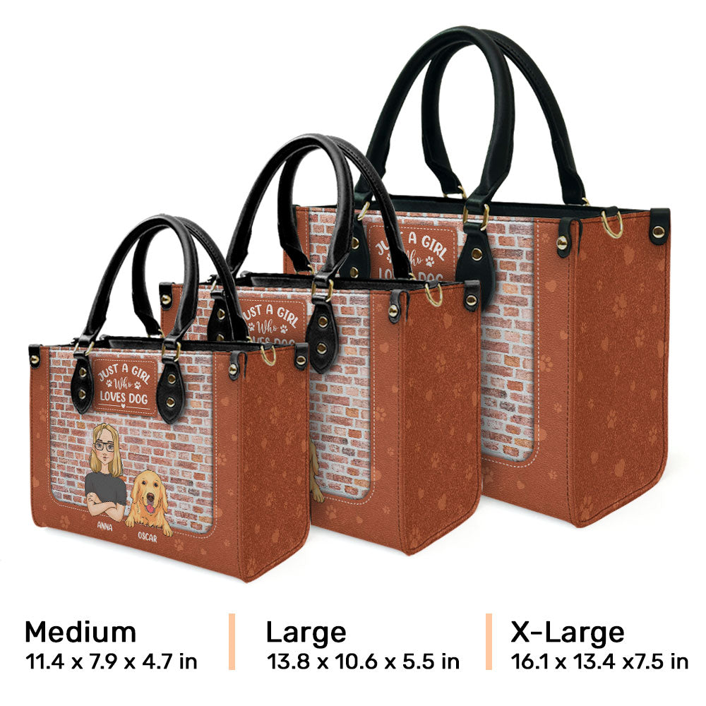 Personalized Custom Leather Bag: Show Your Love for Your Dogs