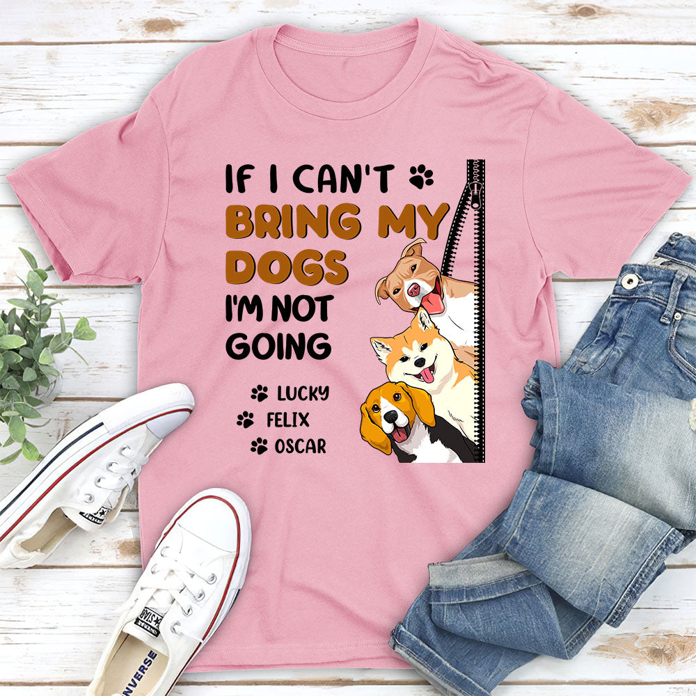 Personalized Custom Unisex Bring Dog T-shirt - Ideal Gift for Pet Lovers