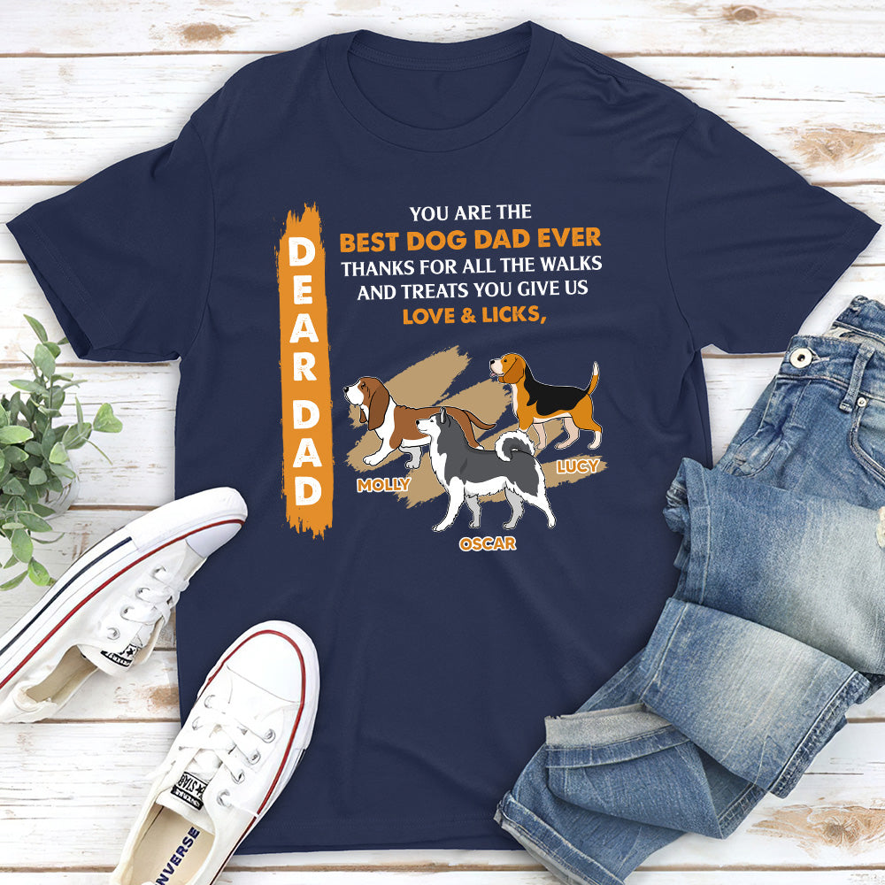 All The Walks - Customizable Unisex Personalized Pet Lover T-shirt