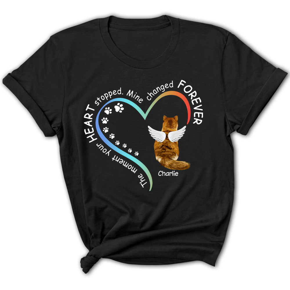 My Heart Changed Forever 2 - Customizable Personalized Women's Pet Lover T-shirt