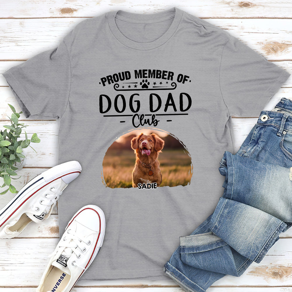 Customizable Unisex Personalized Club Member T-shirt for Pet Lovers