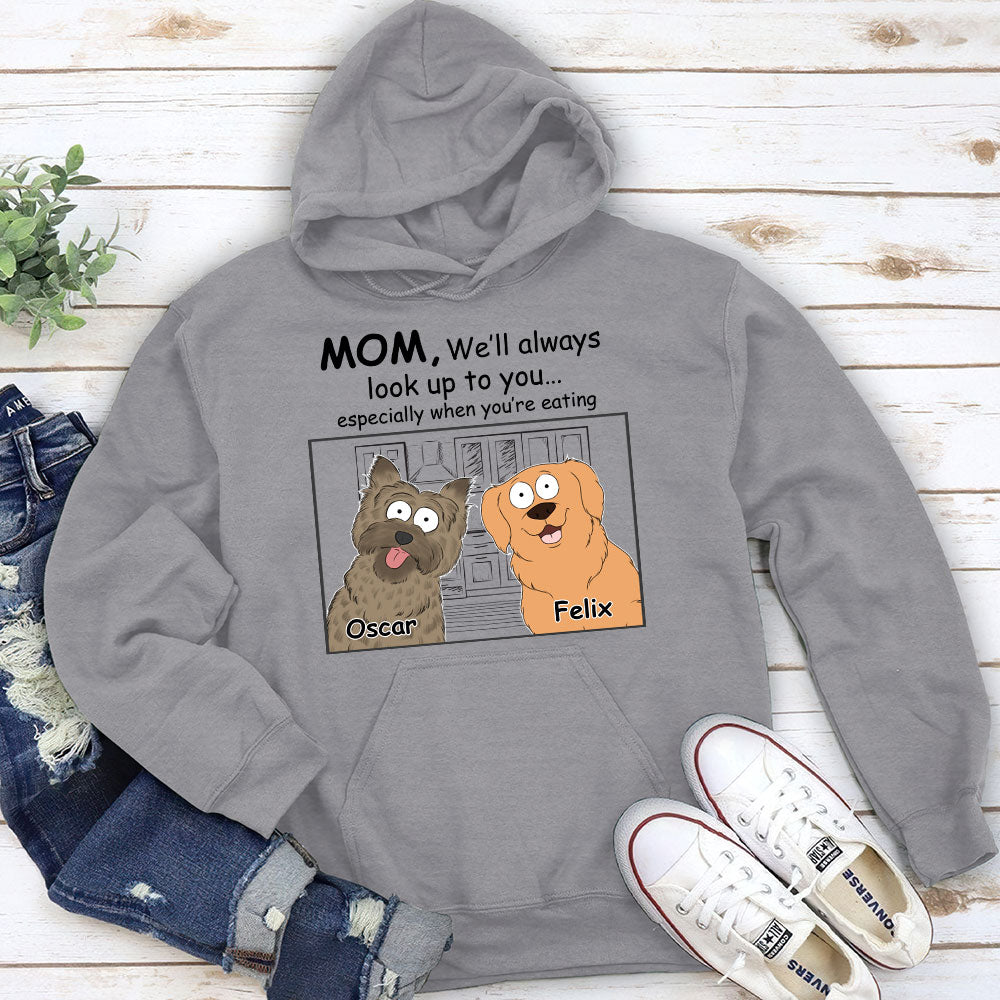 Always Look Up - Exclusively Personalized Custom Hoodie for Pet Lovers