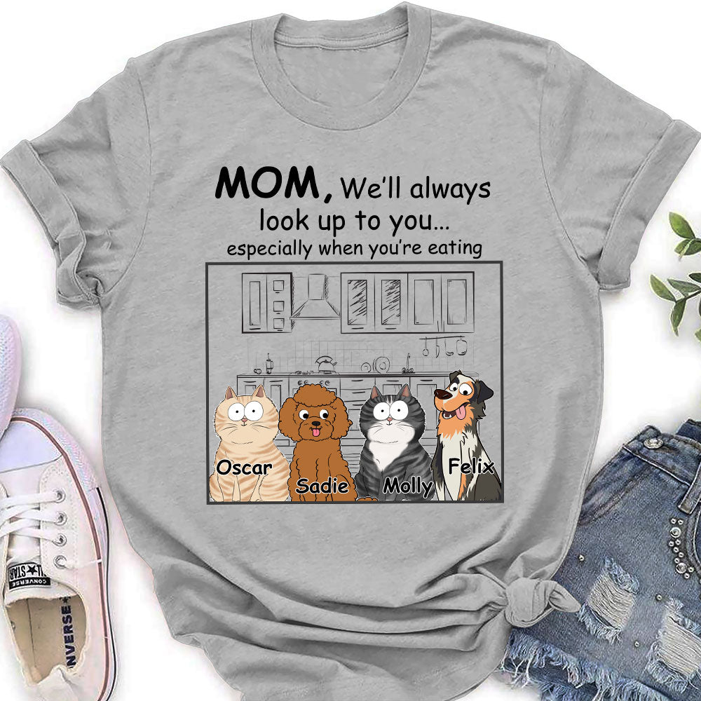 Personalized Custom Women's Pet Lover T-shirt - A Perfect Gift