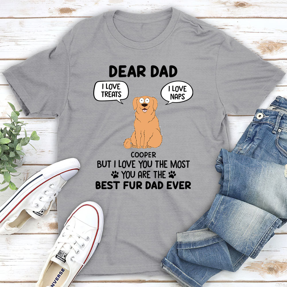 Best Fur Mom Ever - Customizable Unisex Personalized T-shirt for Pet Lovers