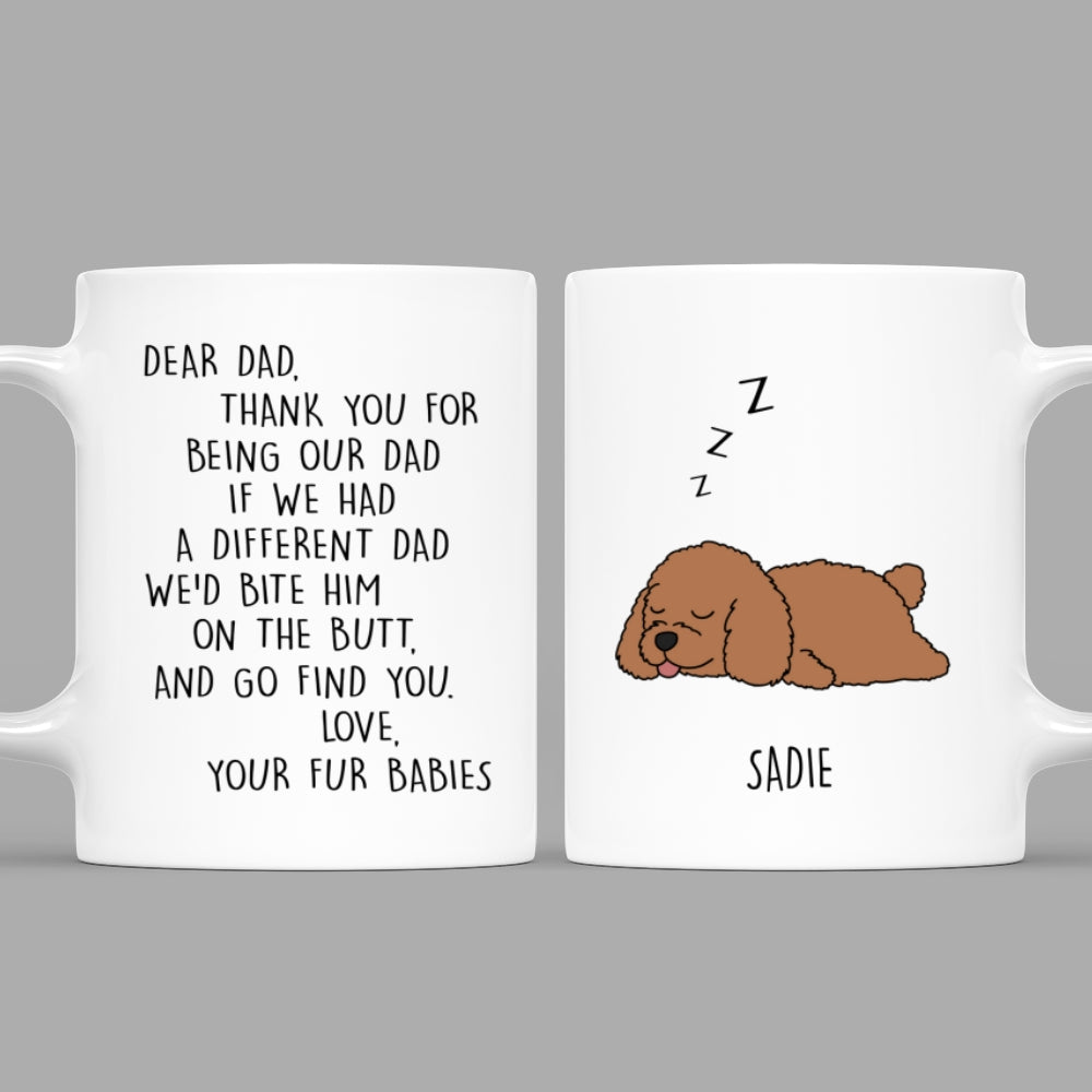 Personalized Custom Coffee Mug - Ideal Gift for Dog Moms and Dads