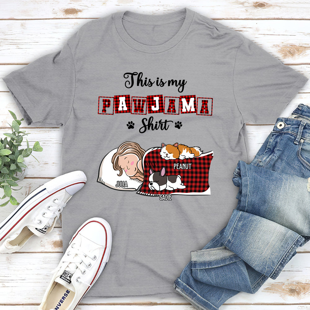 My Sleepshirt Ver Pet 2 - Customizable Unisex Personalized Pet Lover T-Shirt