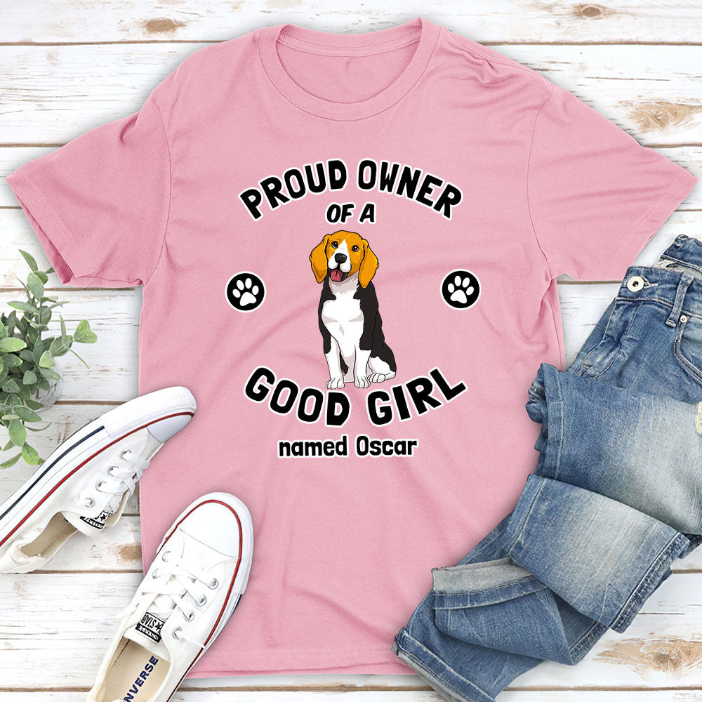 Customizable Unisex Dog Owner Pride T-shirt - Personalized Gift for Pet Lovers