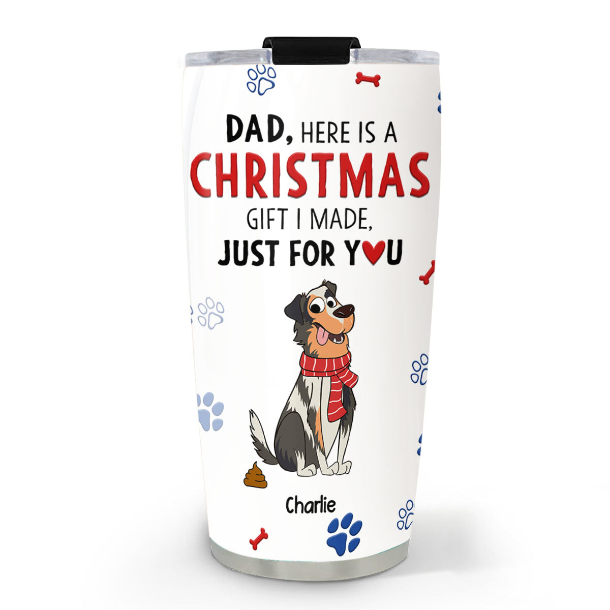 Personalized Custom Tumbler - The Perfect Little Gift for Dog Parents