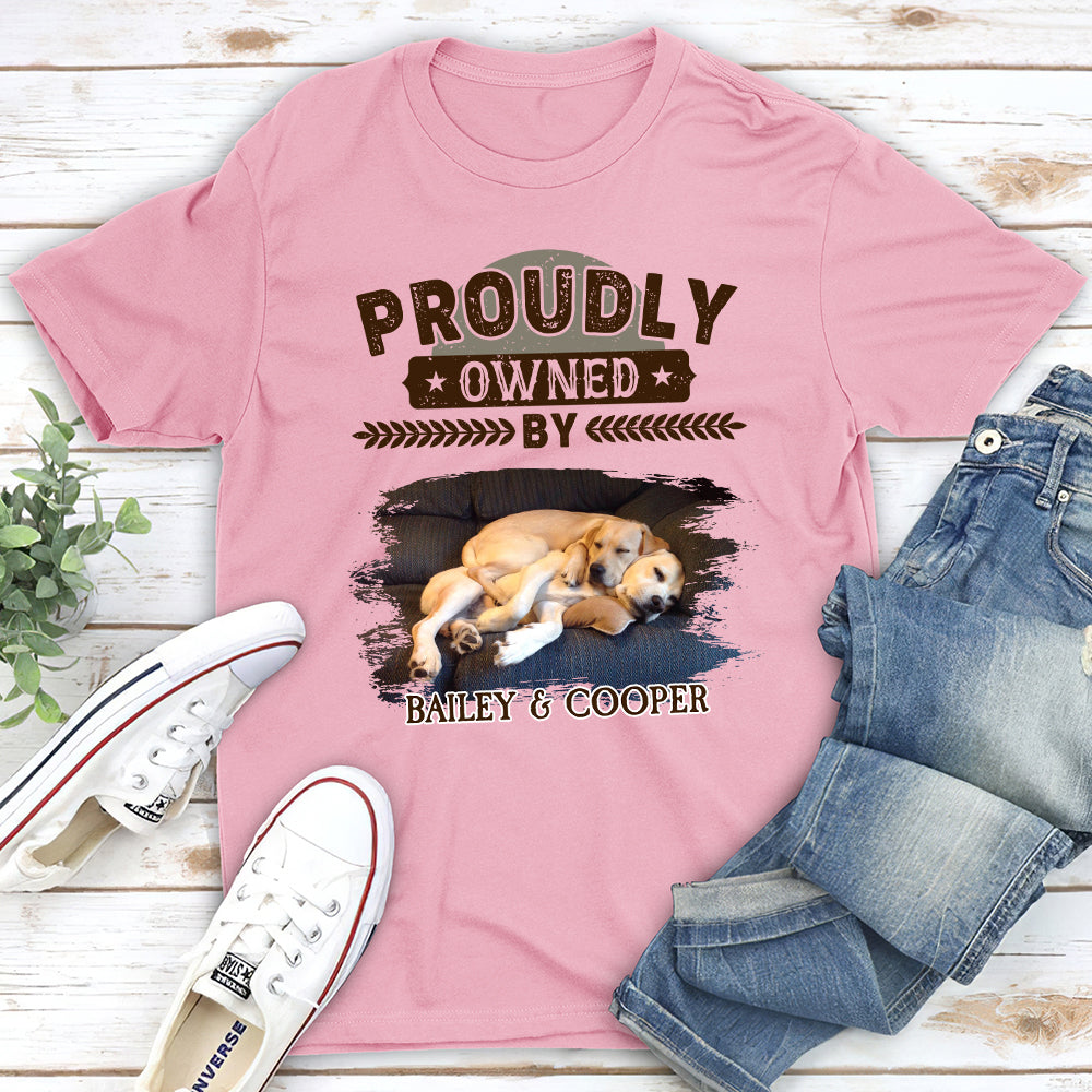 Personalized Custom Unisex Pet Lover's Photo T-shirt
