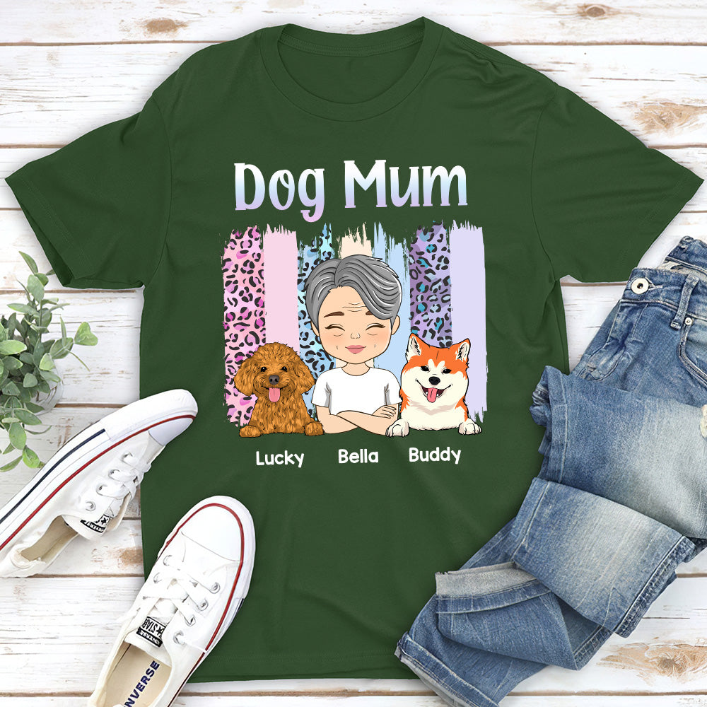 Customizable Unisex Dog Mom T-shirt - Personalized Gift for Pet Lovers