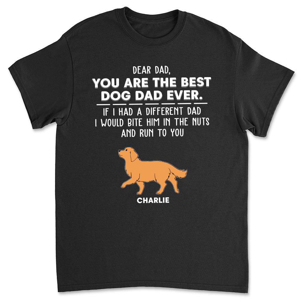 Personalized 'I Would Bite Him' Unisex T - shirt for Pet Lovers