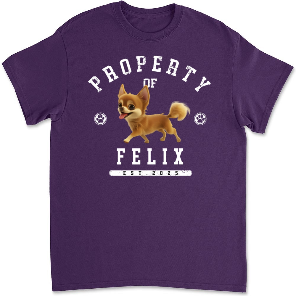 Customizable Dog Cartoon Unisex T-shirt - Ideal Gift for Pet Lovers