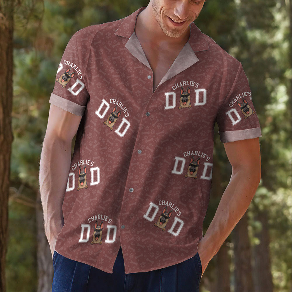Summer Personalized Custom Hawaiian Shirt for Dog Dads - Unique Pet Lover's Gift
