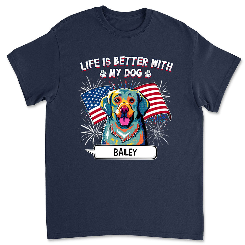 Pop Art Personalized Unisex T-shirt: A Perfect Gift for Pet Lovers