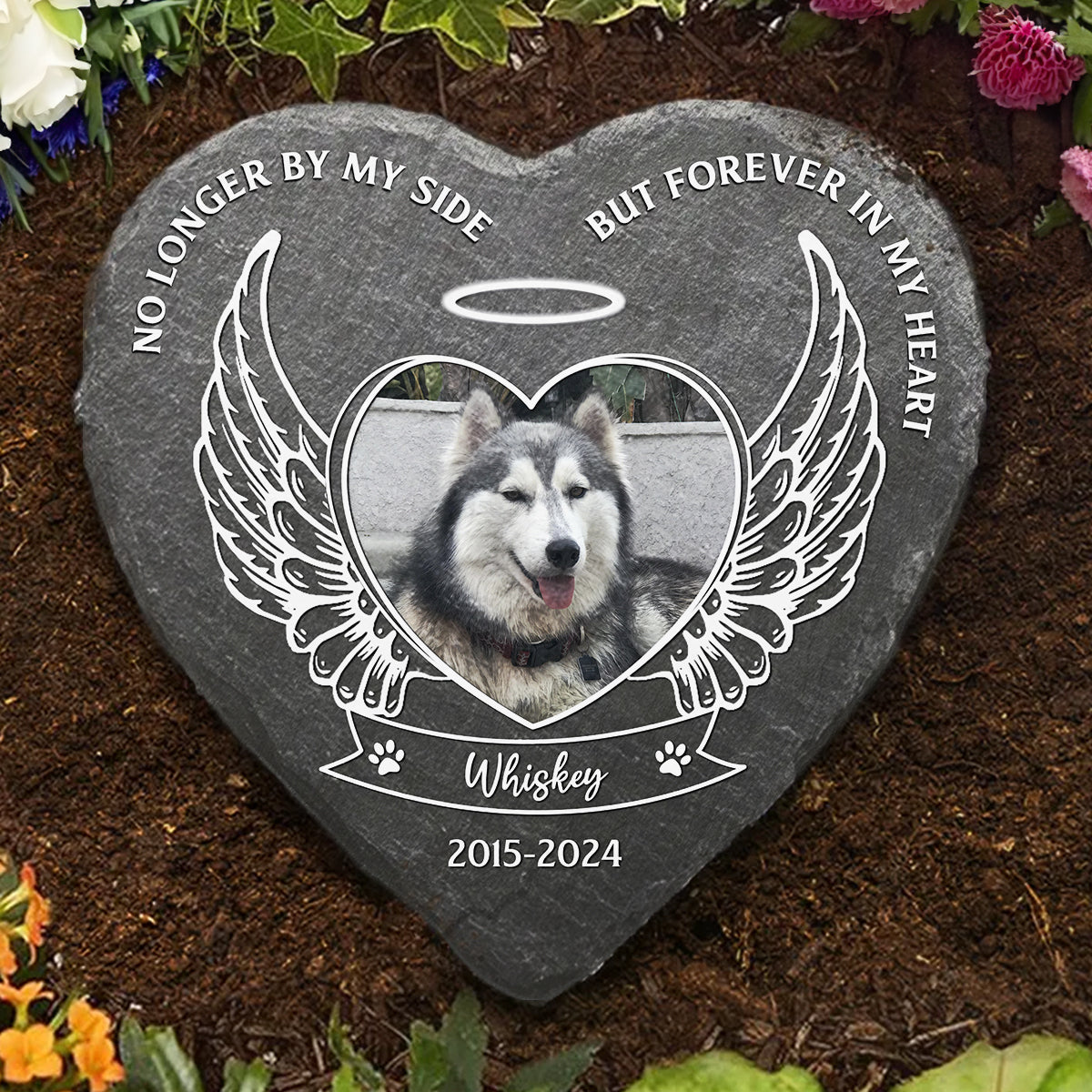 Heartfelt Farewell - Personalized Custom Pet Memorial Stone for Timeless Remembrance